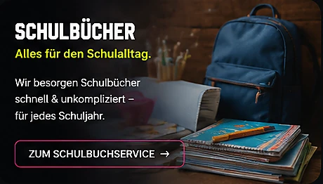 Schulbücher und Materialien für den Schulalltag