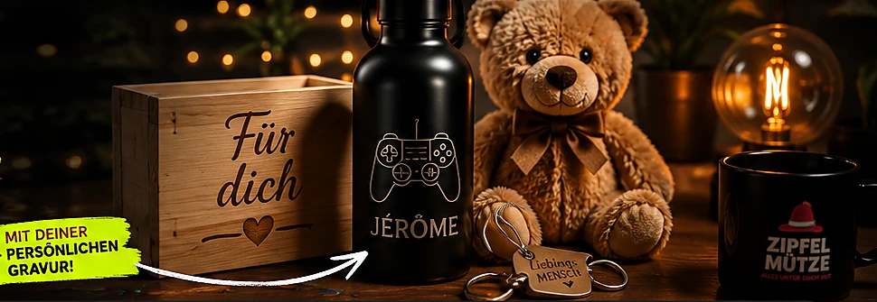 Personalisierte Geschenkideen mit Gravur