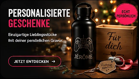 Personalisierte Geschenkideen mit Gravur